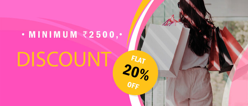Get your favorite product at a 20% discount (applicable on 1 item only).