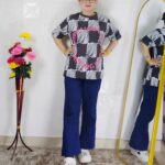 Women printed lycra casual t-shirt with graphic design